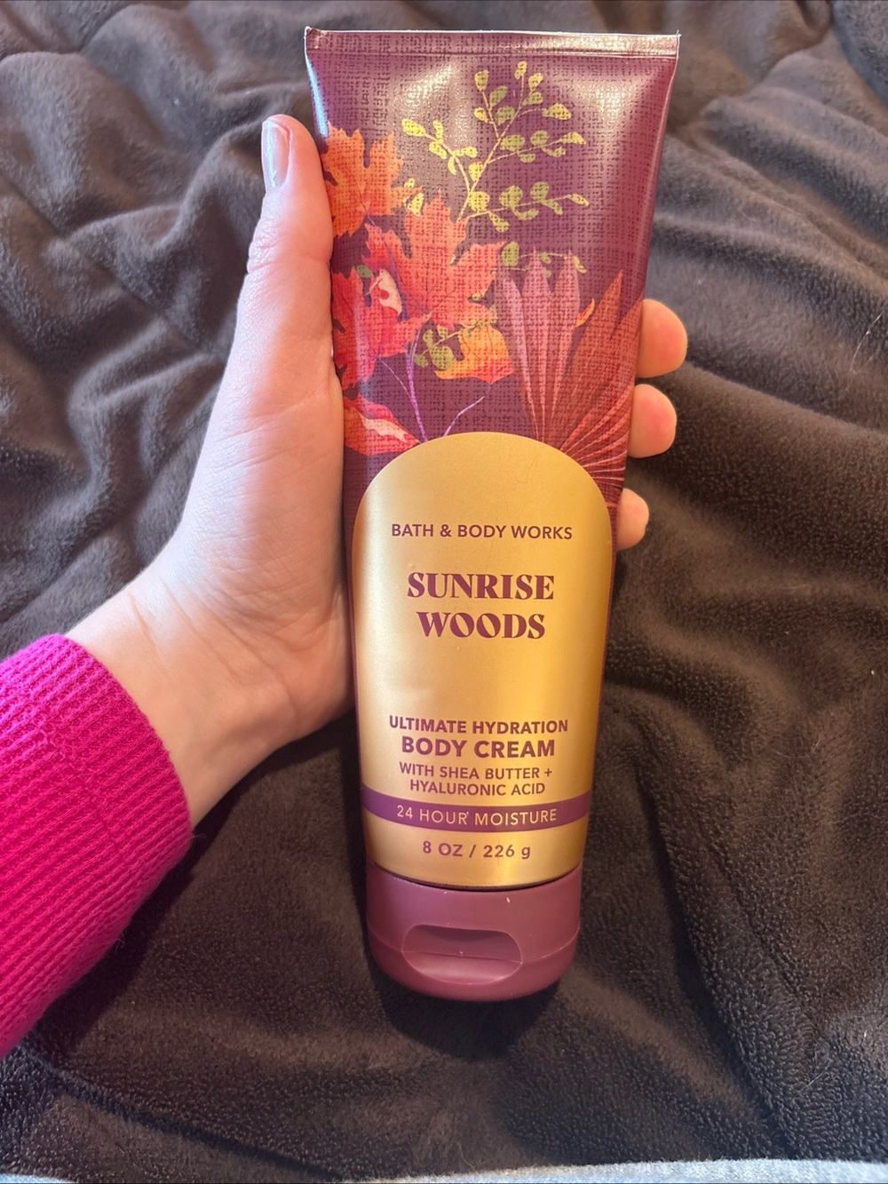 NEW Sunrise Woods 8 oz Ultimate Hydration Body Cream Bath & Body Works